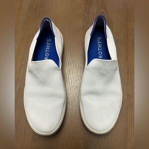 Rothy's White Women’s Slip-On Sneakers